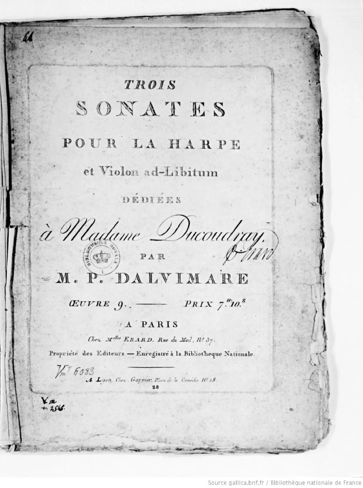 3 Harp Sonatas - Page 1