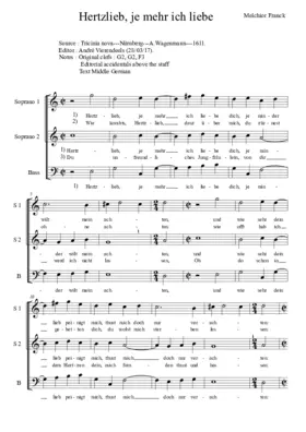 Hertzlieb, je mehr ich liebe