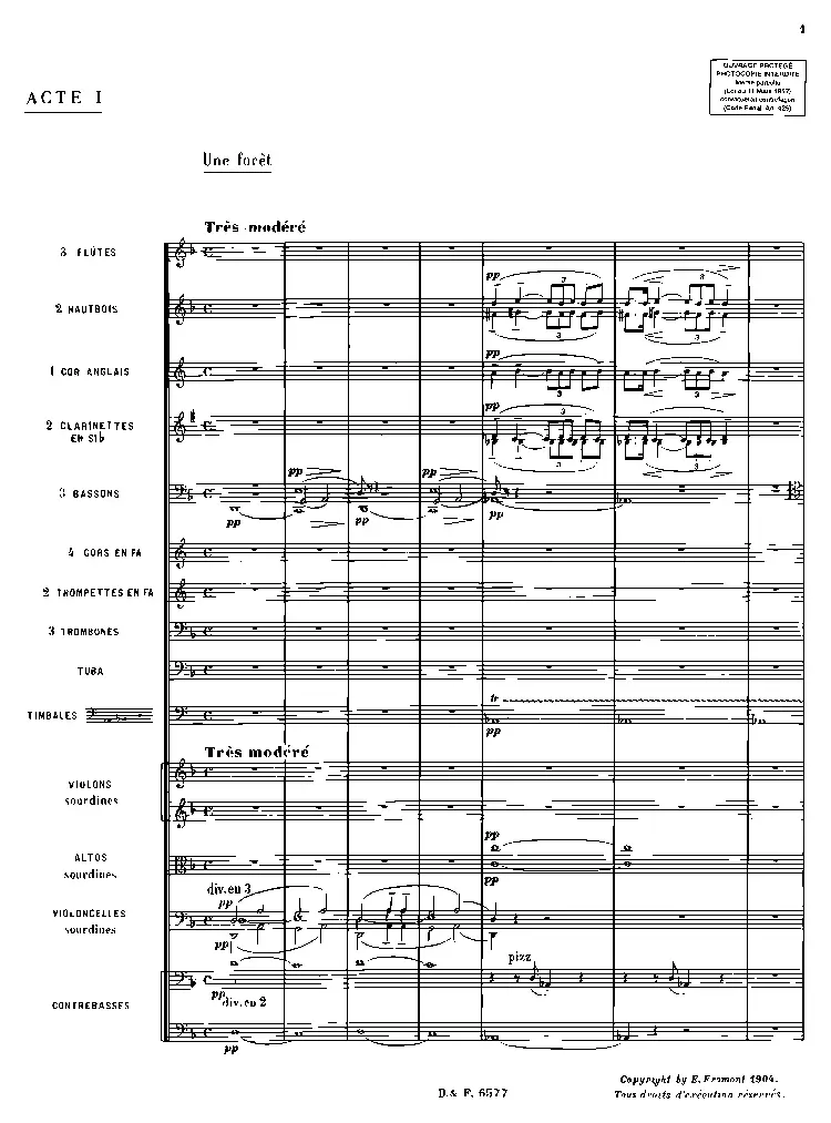 Pelléas et Mélisande - Page 1