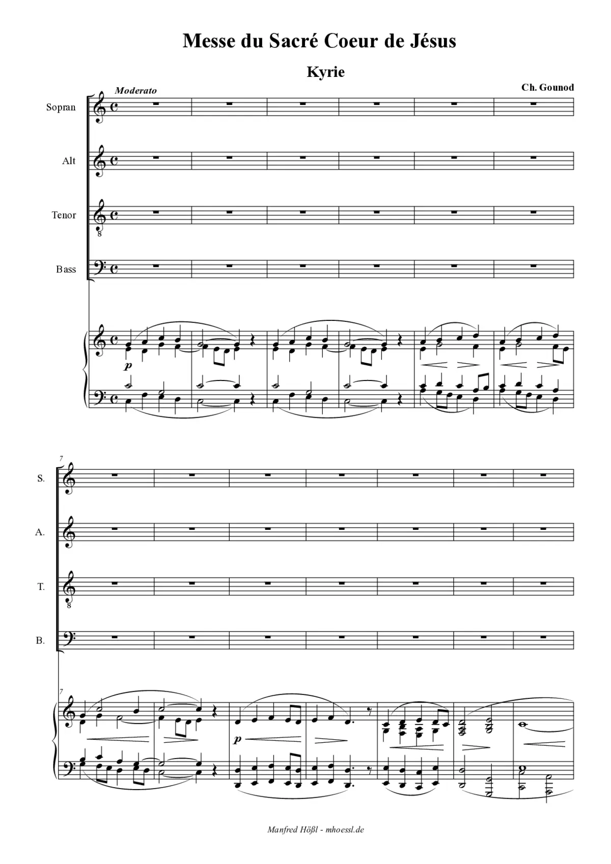 Messe du Sacré-Cœur - Page 1