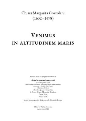 Venimus in altitudinem maris