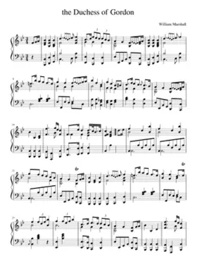 the Duchess of Gordon