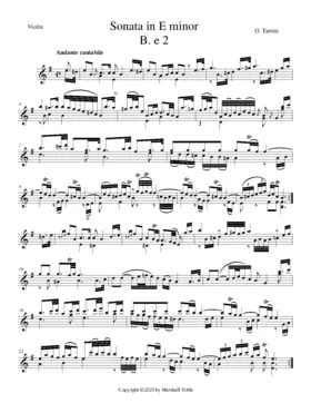 Sonata Piccola in E minor