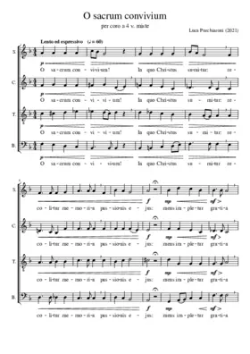 O sacrum convivium