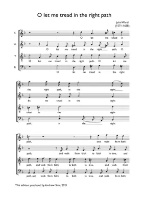 O let me tread in the right path