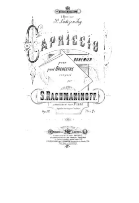 Capriccio on Gypsy Themes