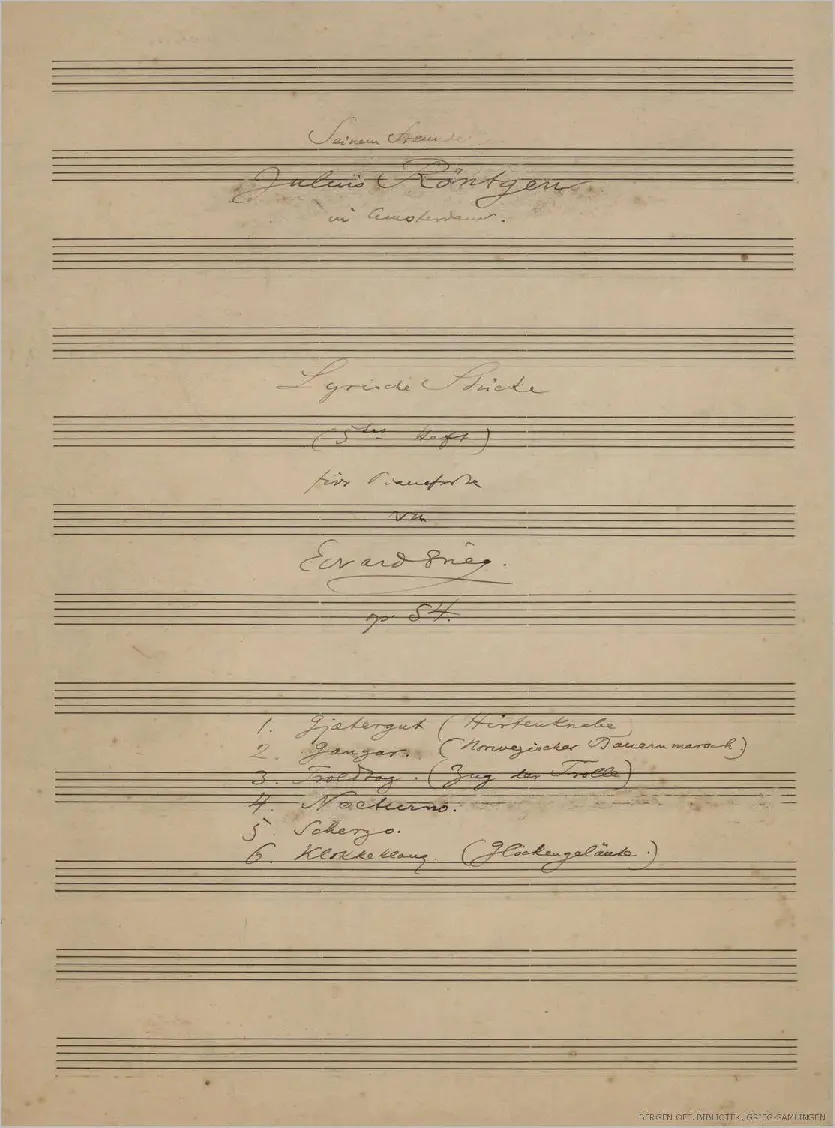 Lyric Pieces - Page 1