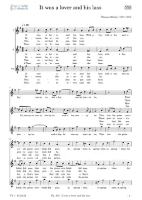 It was a lover and his lass