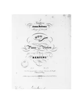 Fantaisie sur "Anna Bolena"