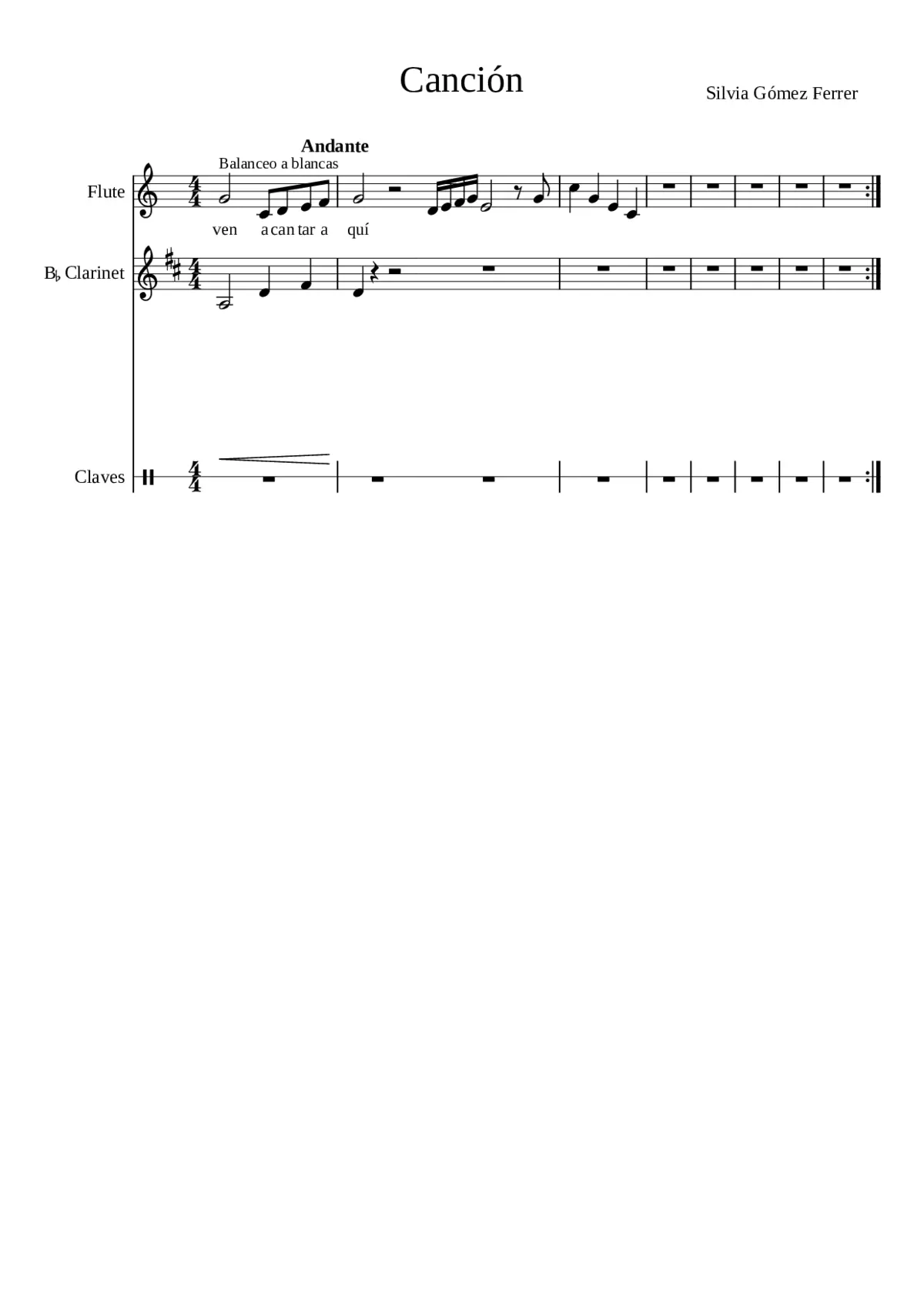 Canción - Page 1