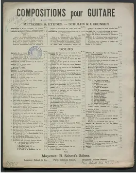 12 Airs gracieux tirés des opéras d'Auber, Bellini, Carafa et Hérold