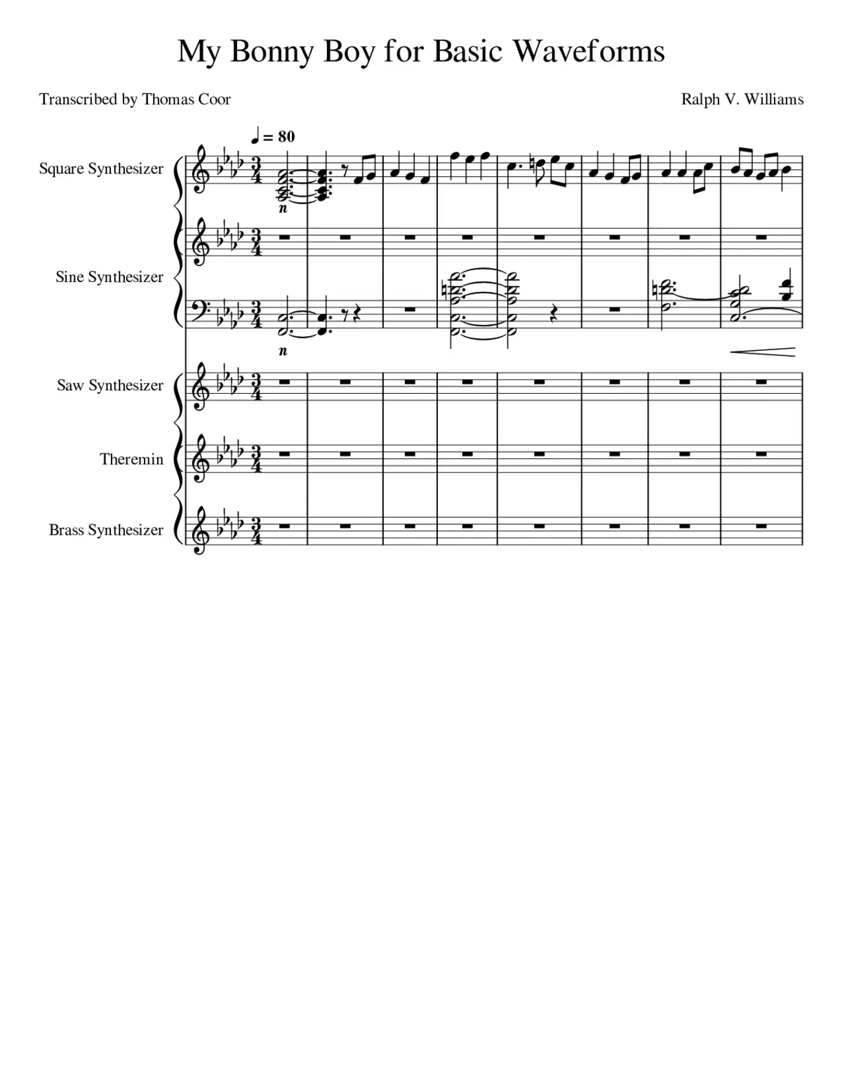 English Folk Song Suite - Page 1