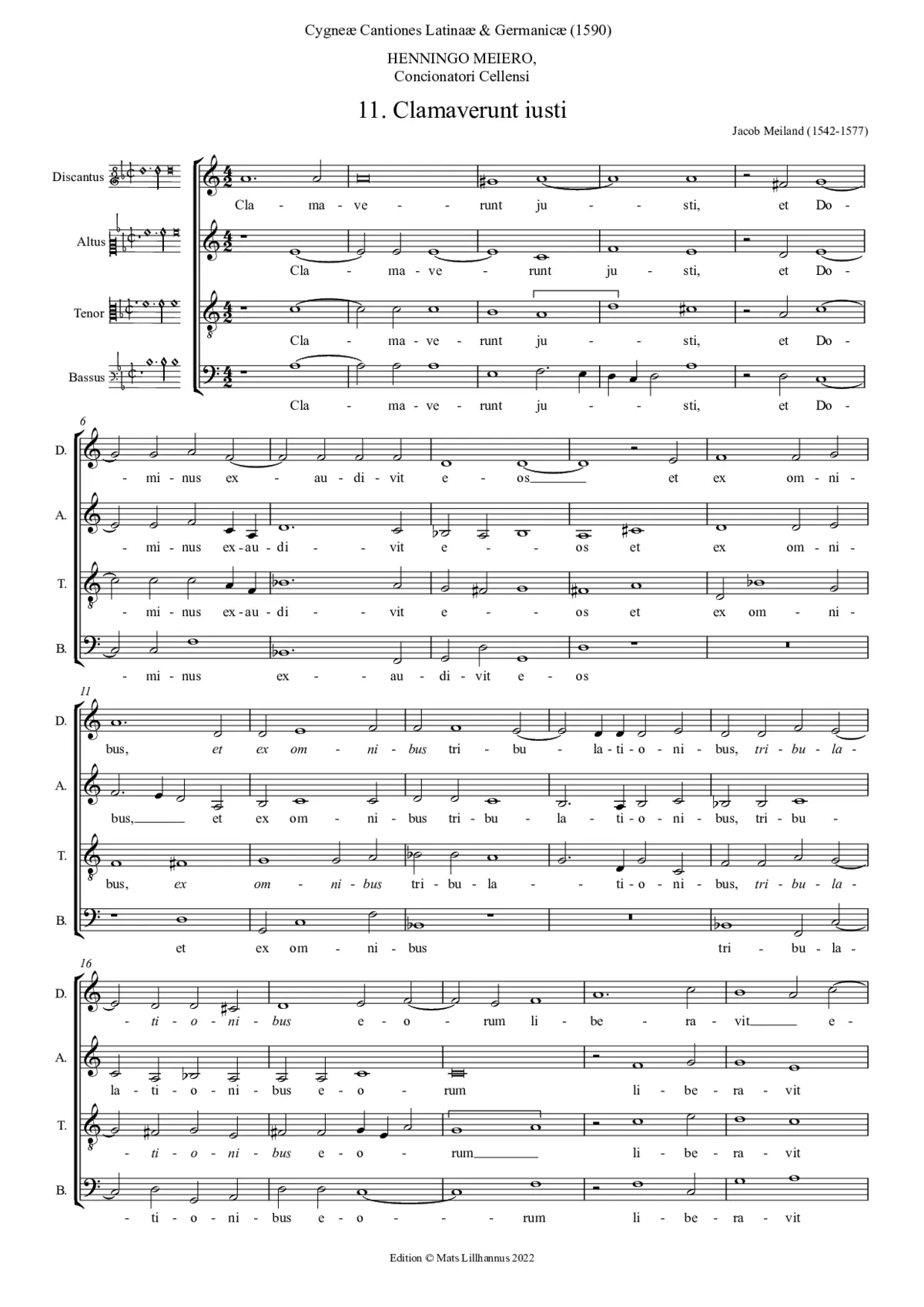 Clamaverunt justi - Page 1