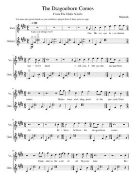 skyrim - the dragonborn comes