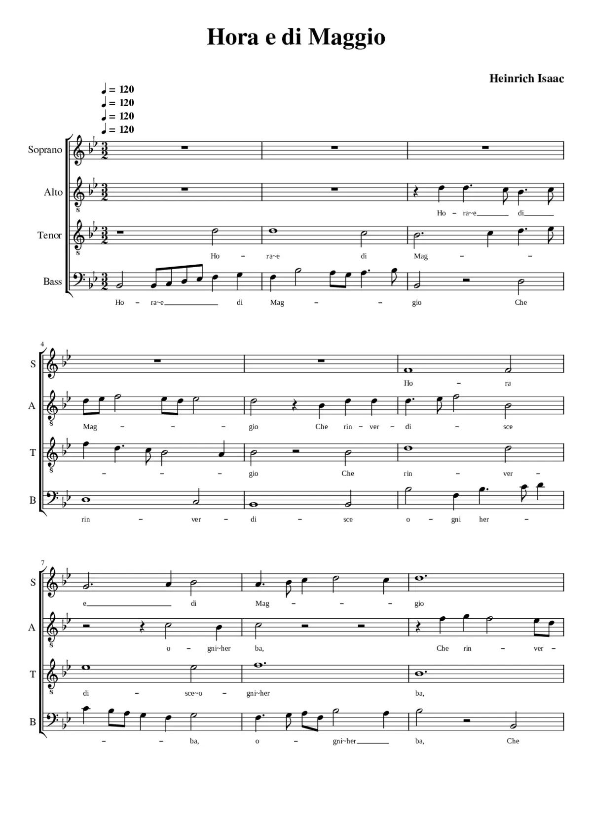 Hora e di Maggio - Page 1