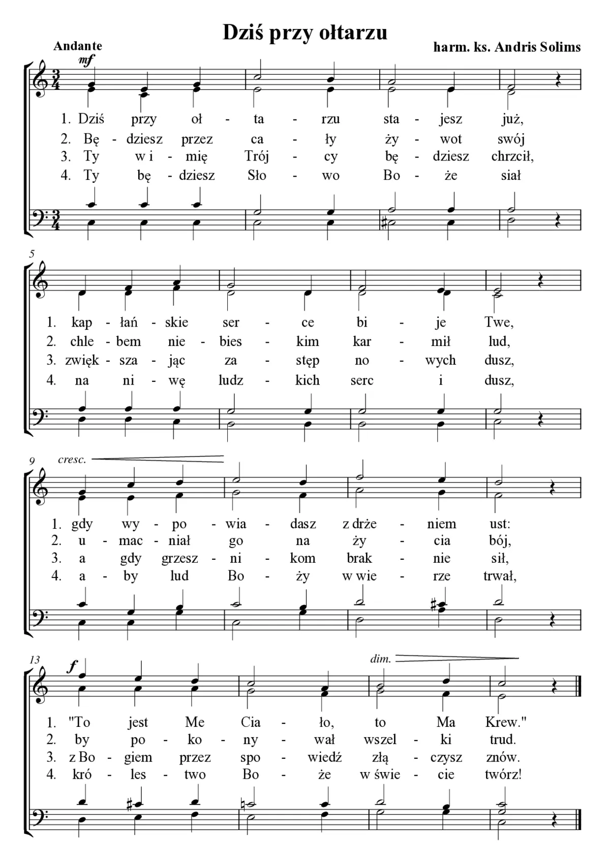 Dziś przy ołtarzu - Page 1