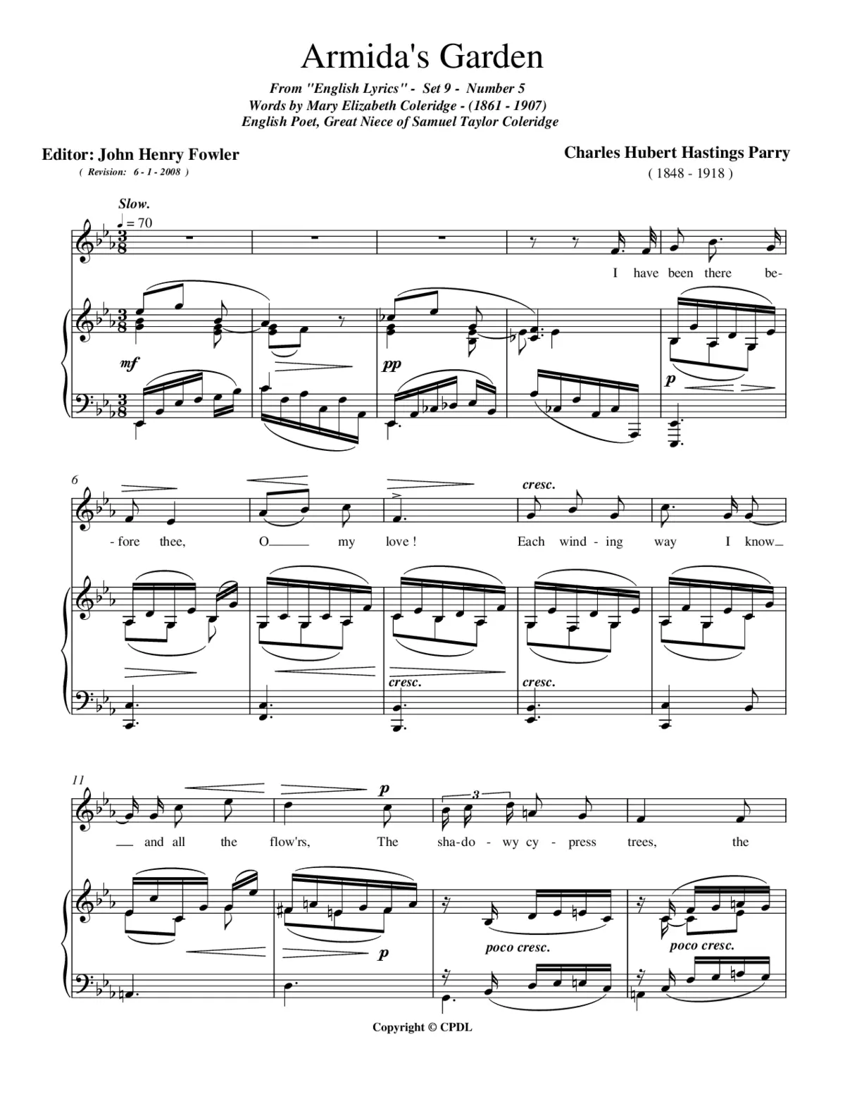 Armida's Garden - Page 1