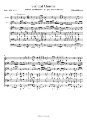 Surrexit Christus, MH 485