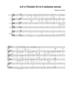 Ad te Domine levavi animam meam