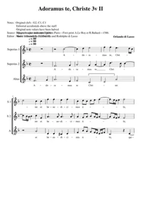 Adoramus te Christe (imitative see disambiguation page)