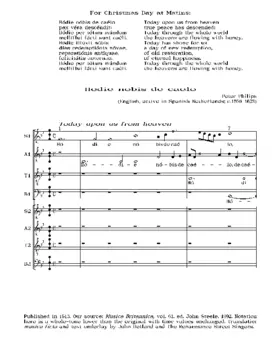Hodie nobis de caelo