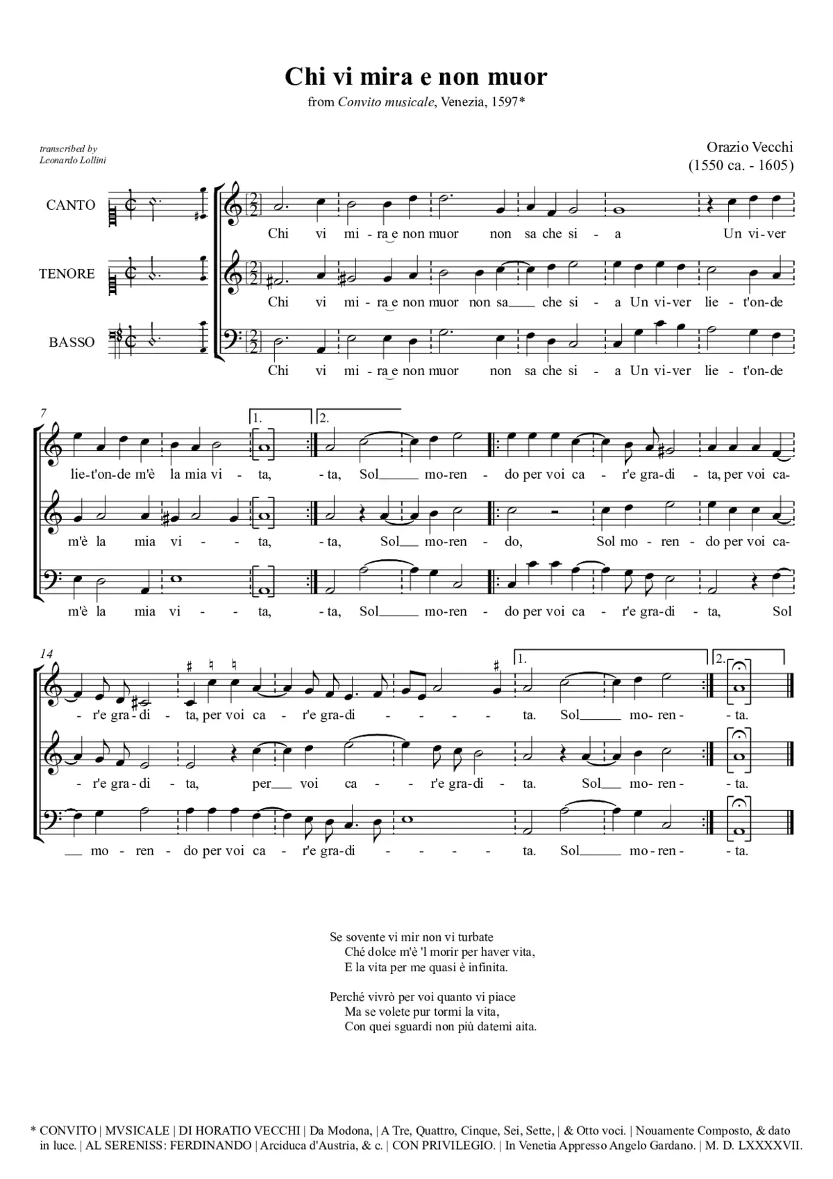 Chi vi mira - Page 1
