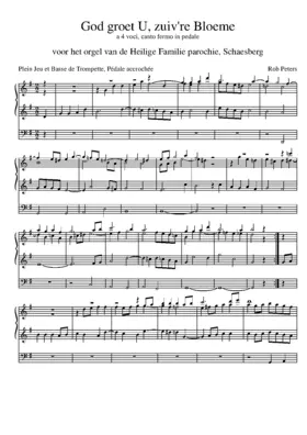 3 Organ Pieces, Op.110