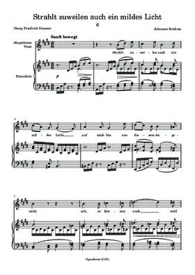 Strahlt zuweilen auch ein mildes Licht