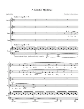 A world of mysteries