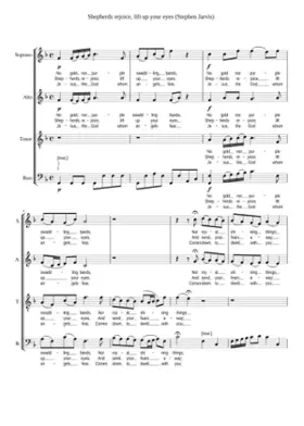 Shepherds rejoice lift up your eyes