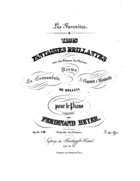 3 Fantaisies brillantes