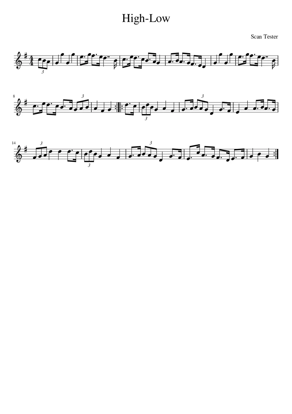 High-Low - Page 1