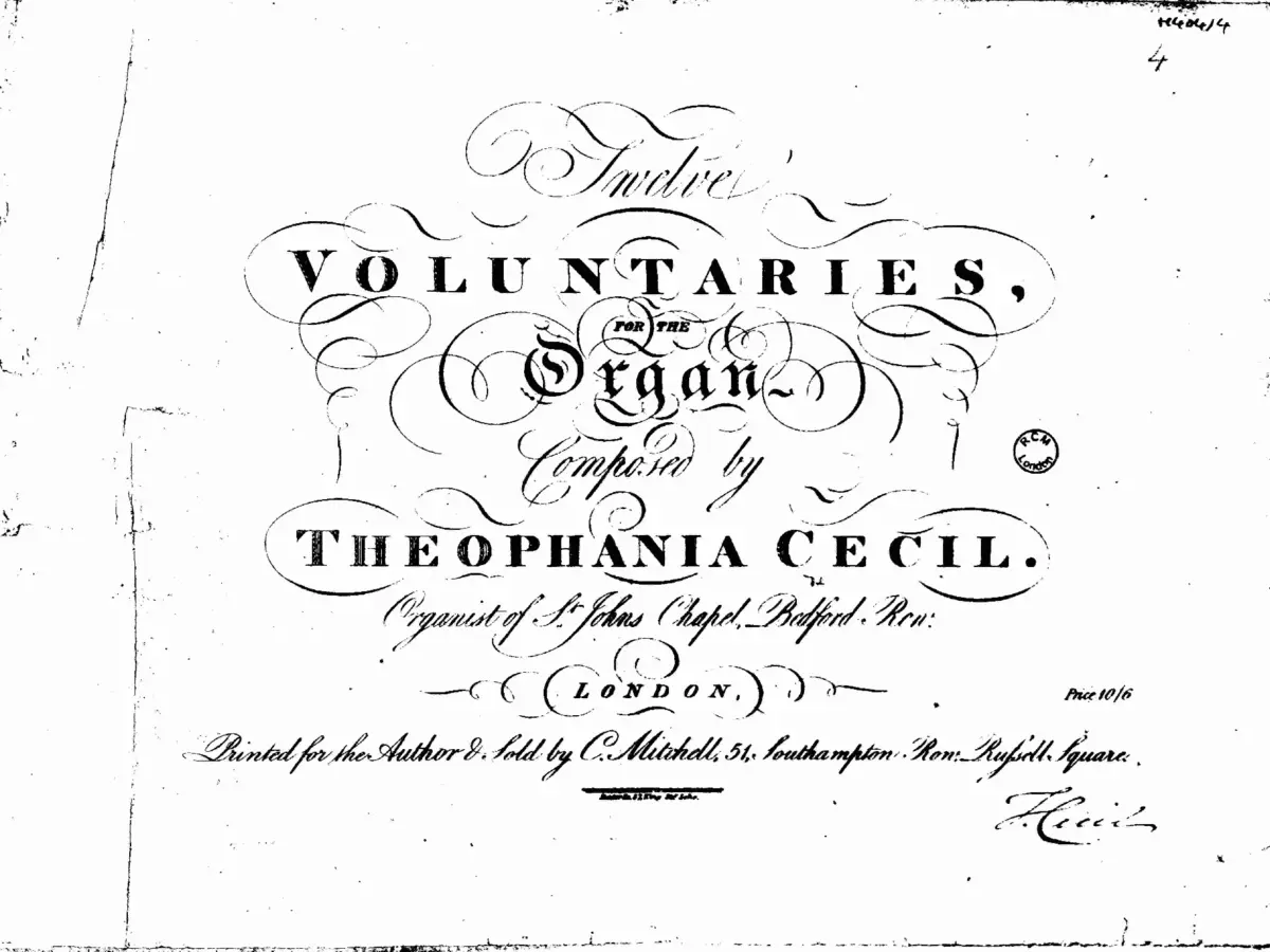 12 Voluntaries - Page 1