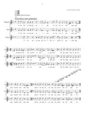 Una hora non potuistis