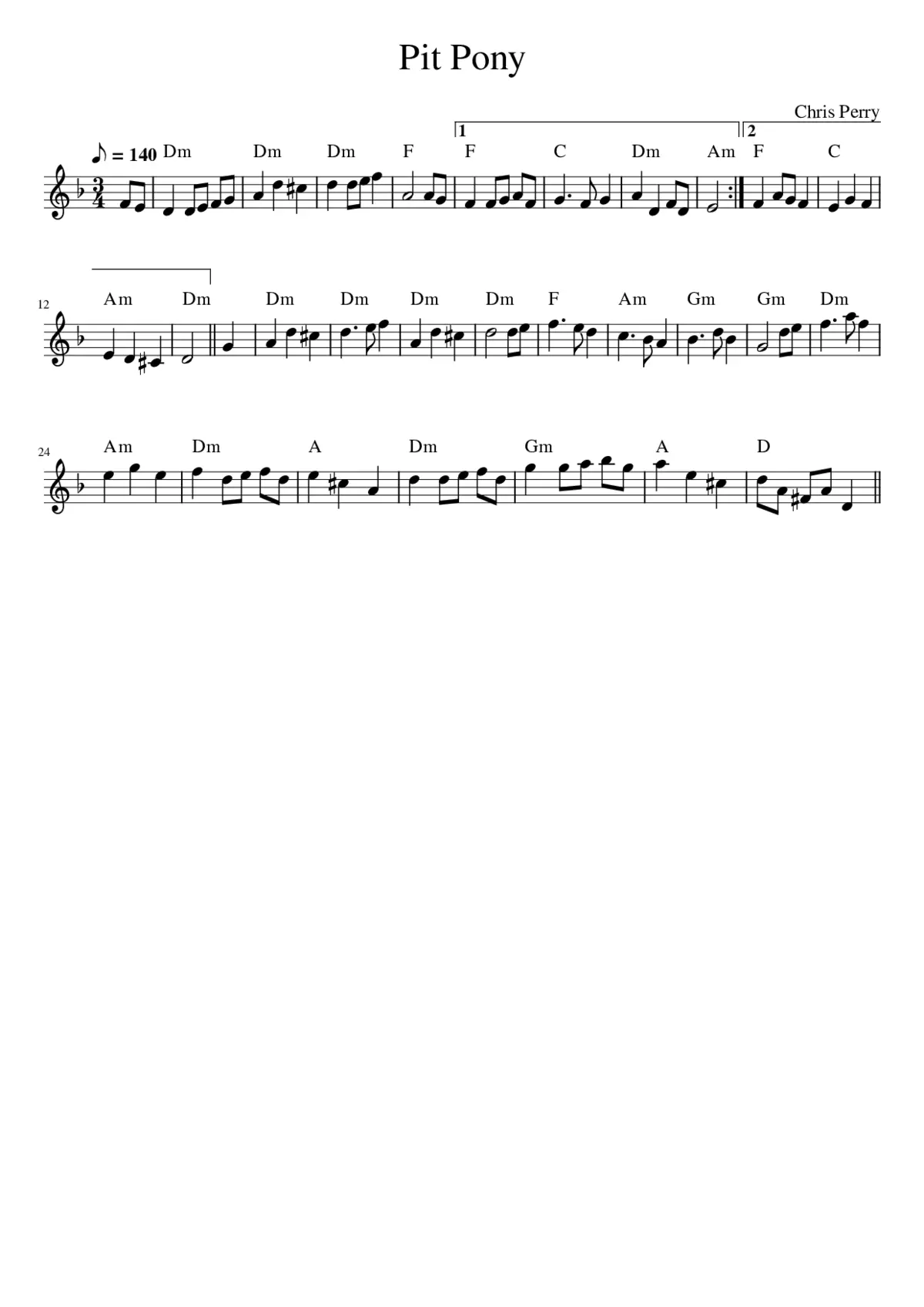 Pit Pony - Page 1