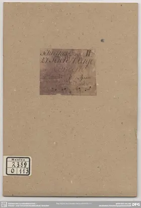 Violin Concerto in B-flat major