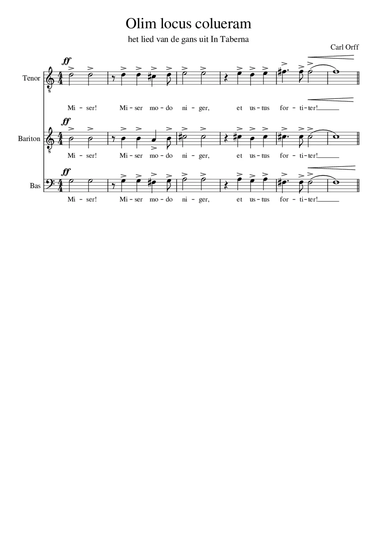 Studentsången - Page 1