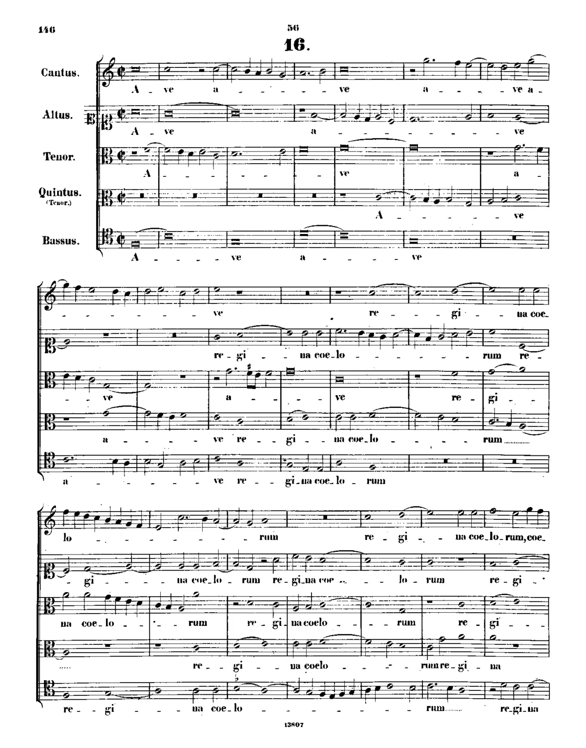 Ave Regina coelorum - Page 1