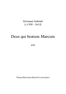 Deus qui beatum Marcum a 10
