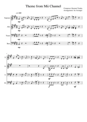 nintendo wii - mii channel theme