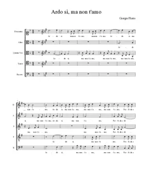Ardo sì, ma non t'amo