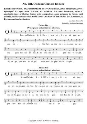 O Jesu Christe fili Dei