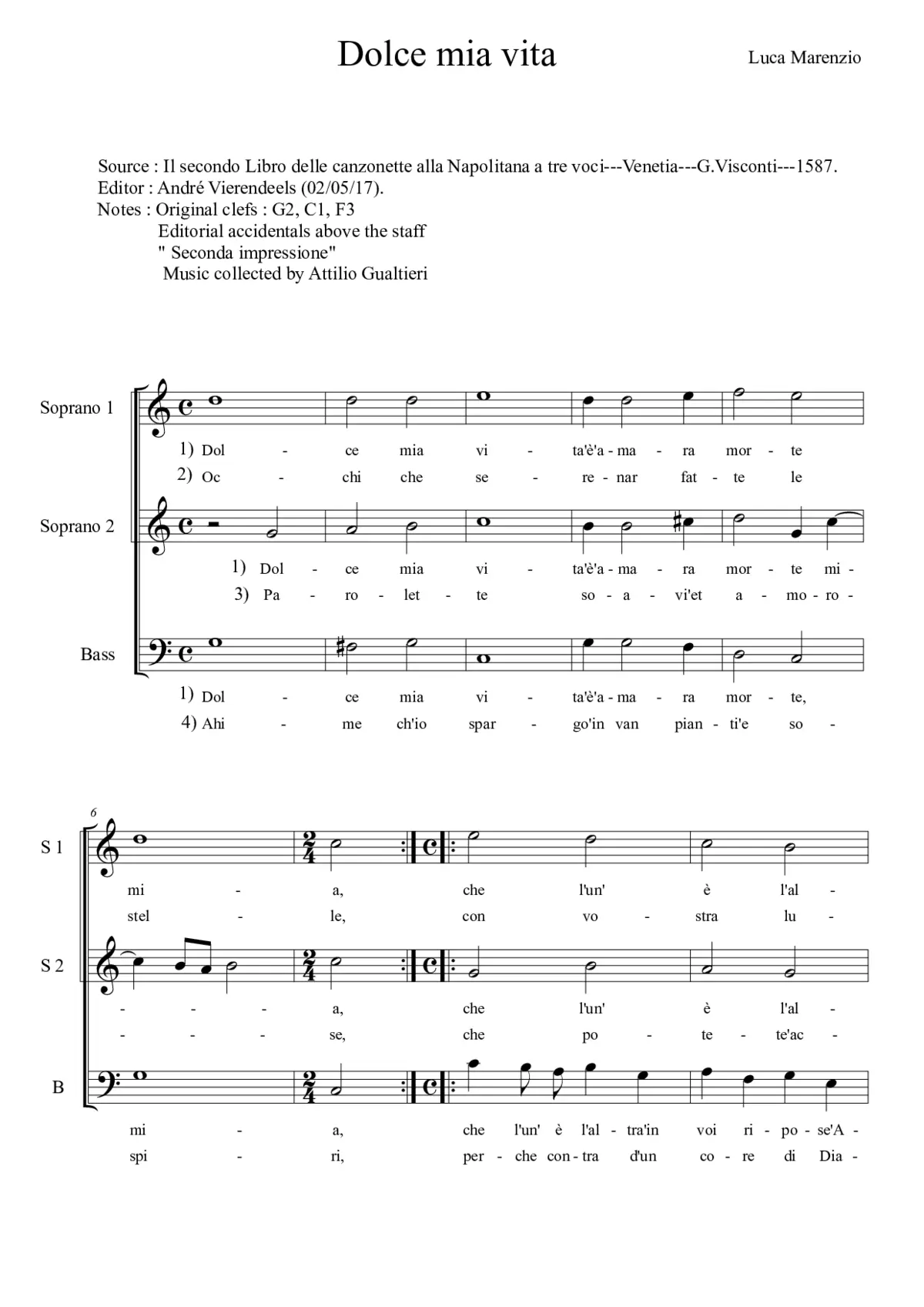 Dolce mia vita - Page 1