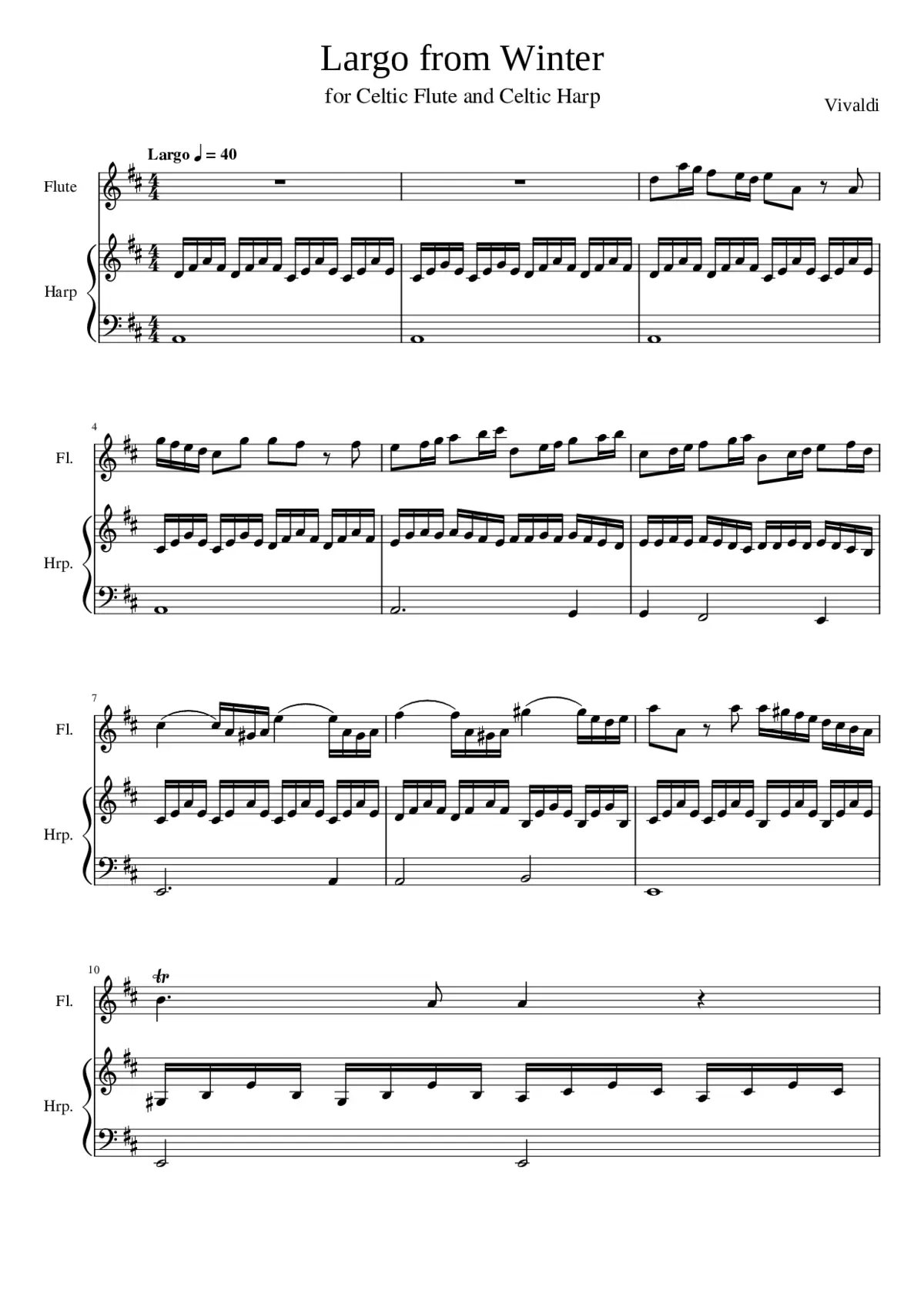 Le quattro stagioni - Page 1