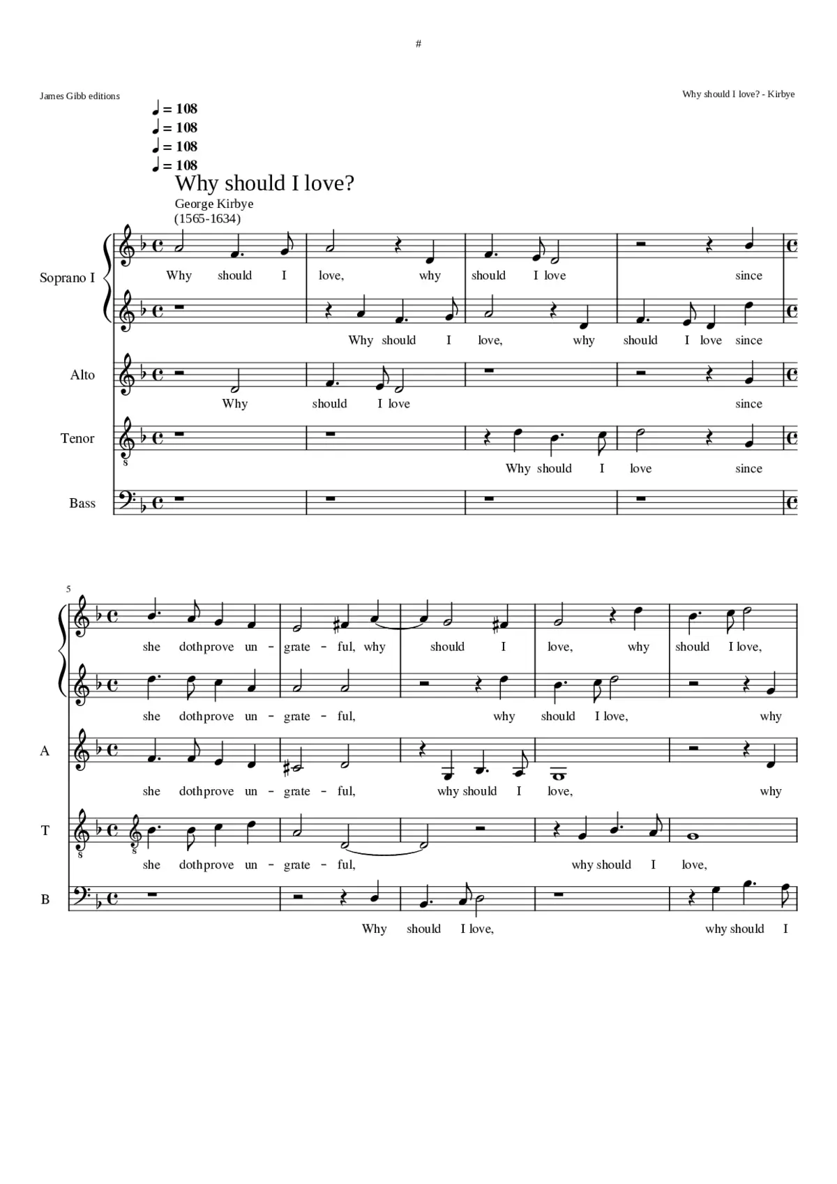 Why should I love? - Page 1