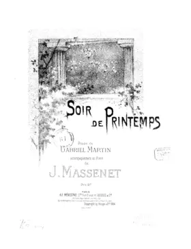 Soir de printemps
