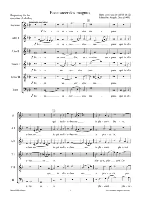 Ecce sacerdos magnus