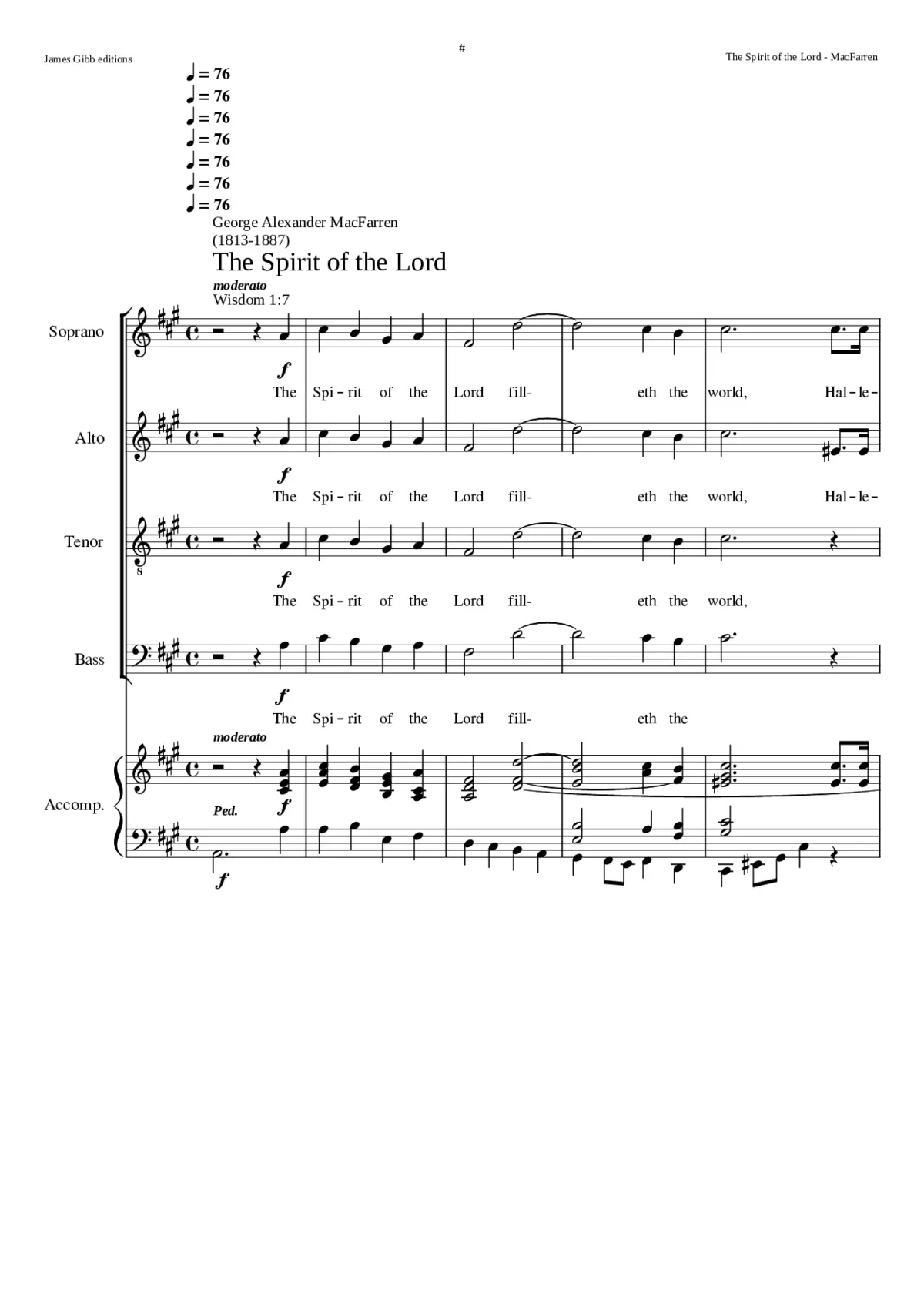 The Spirit of the Lord - Page 1