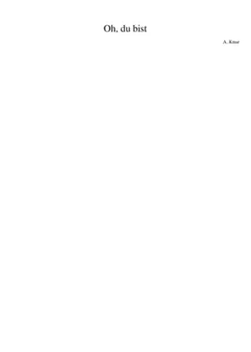 Oh du bist (Level Up!)