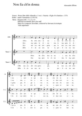 Non fia ch'in donna mai